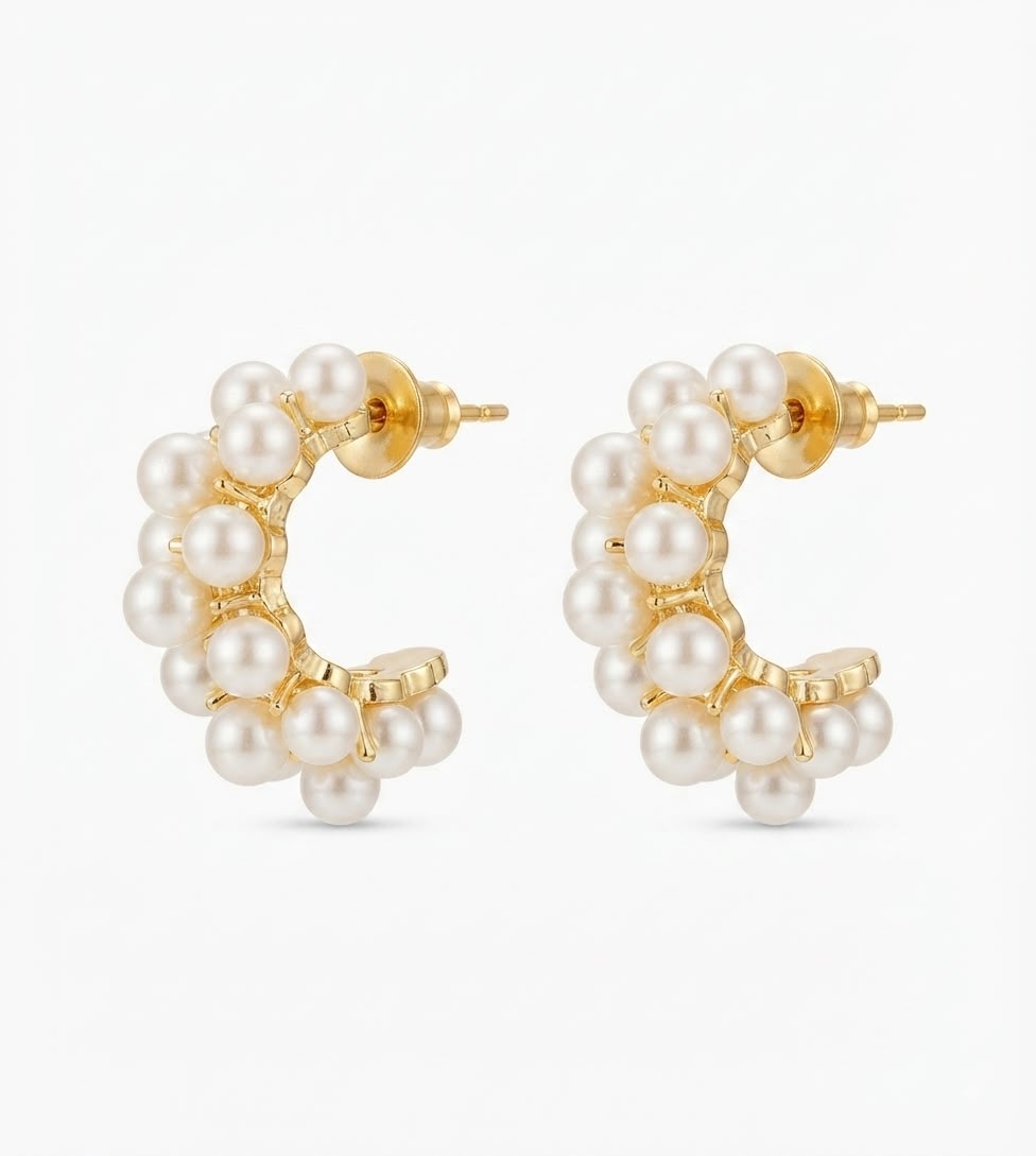 ✨ 12-Pair Korean Designer Earrings + Luxury Jewellery Box