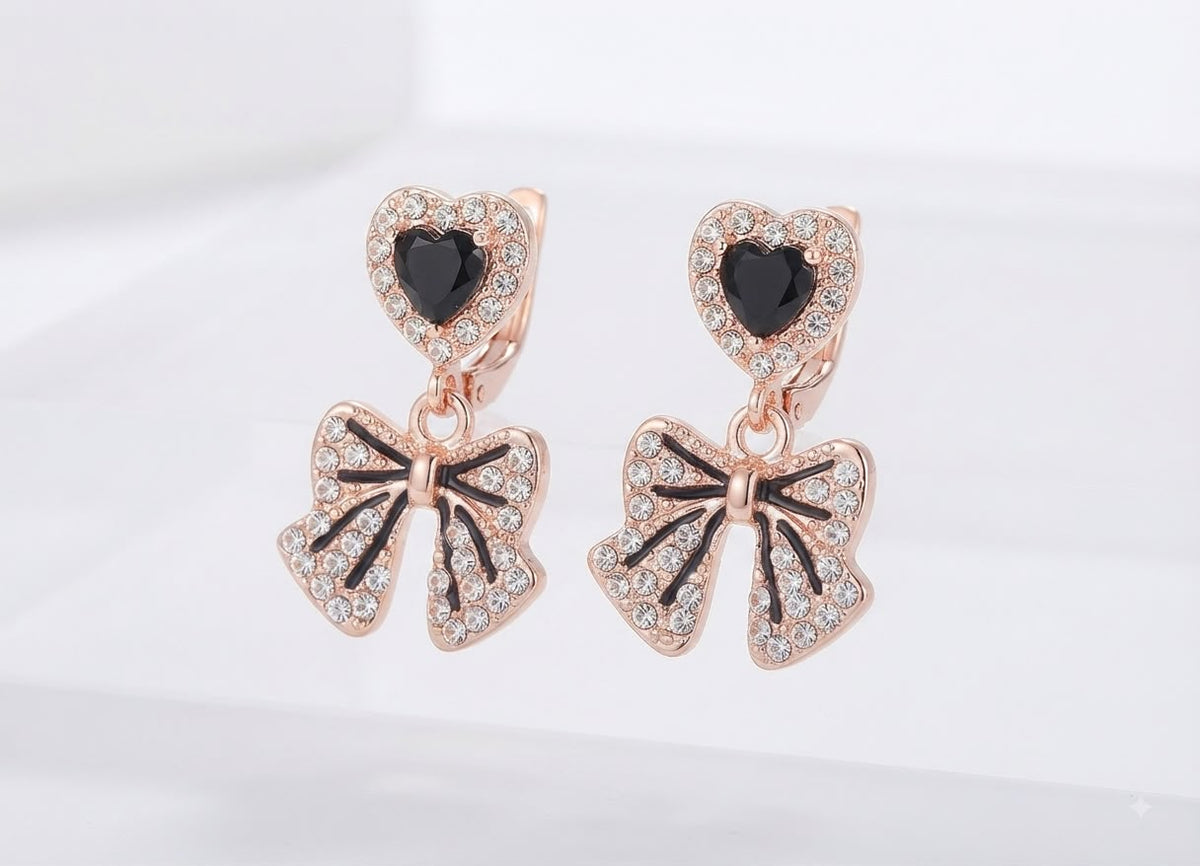 ✨ 12-Pair Korean Designer Earrings + Luxury Jewellery Box
