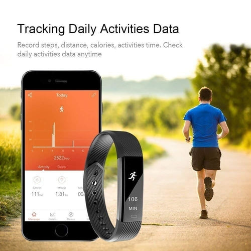 SmartFit Slim Activity Tracker & Smart Watch — Free Extra Band Included