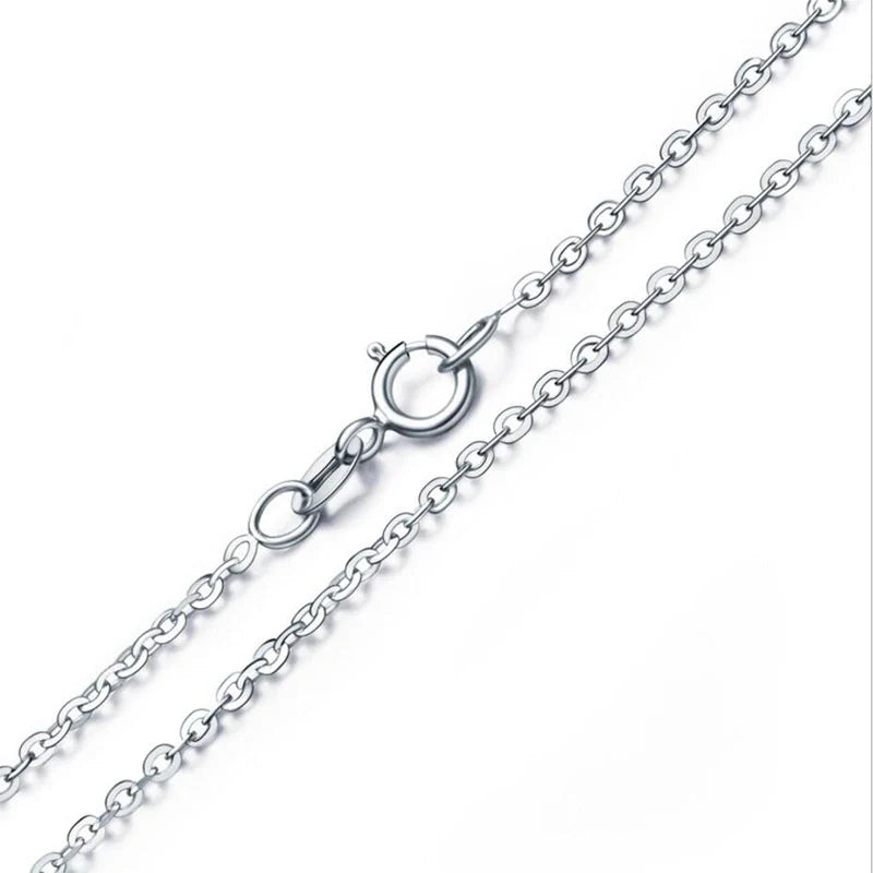 925 Sterling Silver Cherry Blossom Pendant Necklace