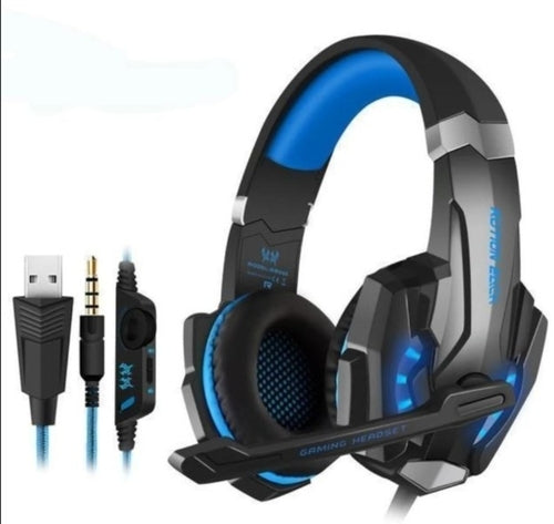 Ninja Dragon G9300 Gaming Headset — LED Lights & Noise-Isolating Mic