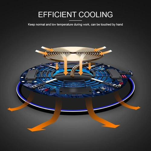 Dragon W9 30W Wireless Charging Pad — Ultra-Thin, USB-C