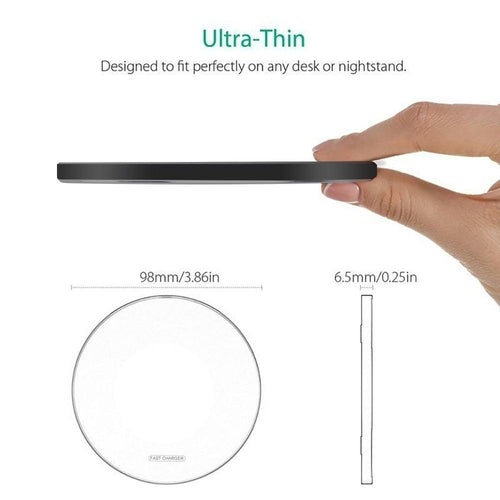 Dragon W9 30W Wireless Charging Pad — Ultra-Thin, USB-C